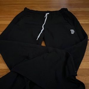 Pink sweatpants